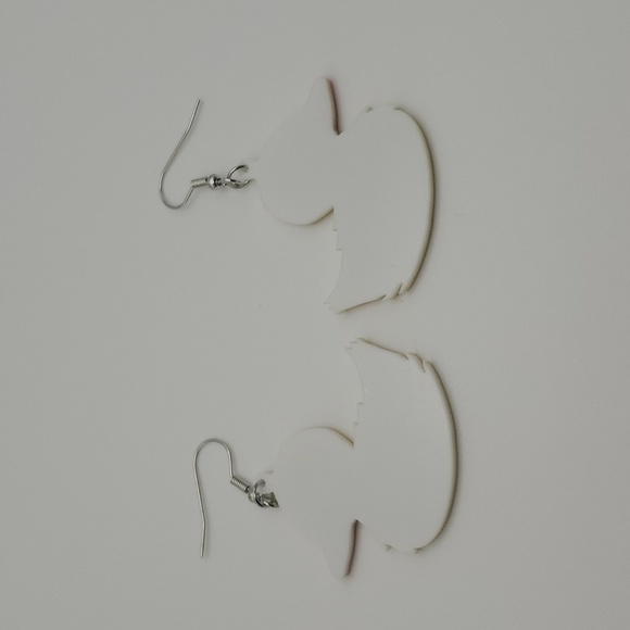 Skellington Duck Earrings - Picture 5 of 8